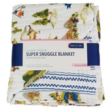 Wyoming + Western Stripe Classic Muslin Super Snuggle Blanket