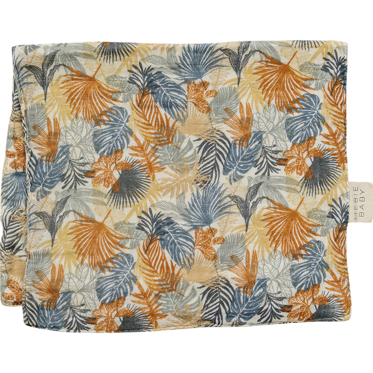 Paradise Palms Muslin Burp Cloth