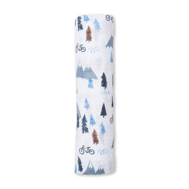 Classic Muslin Swaddle - Mountain Top - HoneyBug 