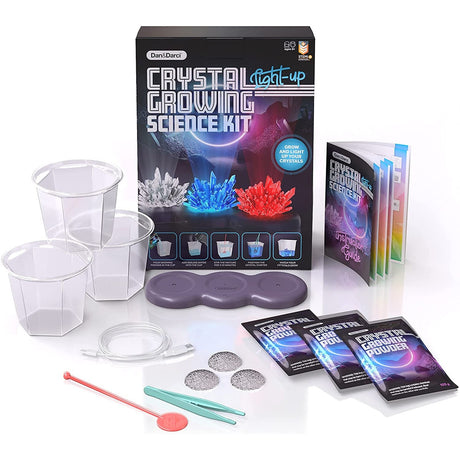 Light-Up Crystal Growing Kit - HoneyBug 