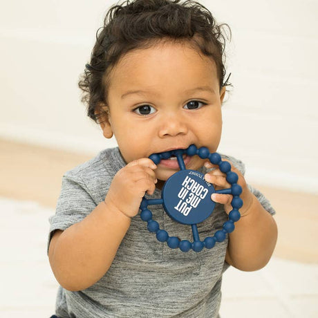 Put Me in Coach Happy Teether - HoneyBug 