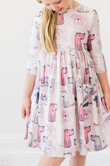 Puppy Party Pocket Twirl Dress