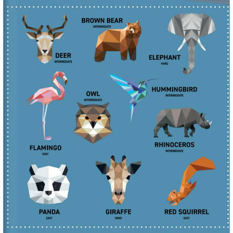 Activity Book - My Sticker Paintings: Animals of the World - HoneyBug 