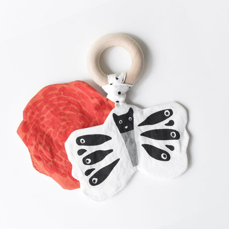 Crinkle Teether - Butterfly - HoneyBug 