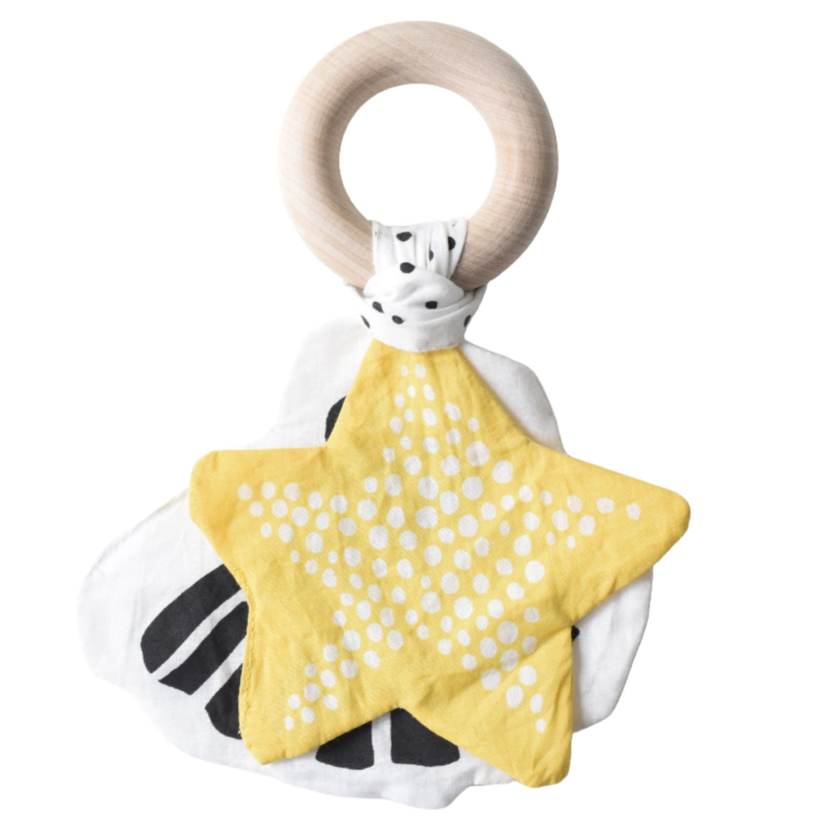 Crinkle Teether - Starfish - HoneyBug 