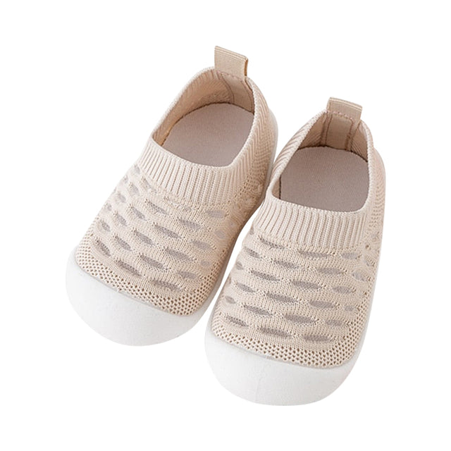 Baby First Walkers -  Khaki - HoneyBug 