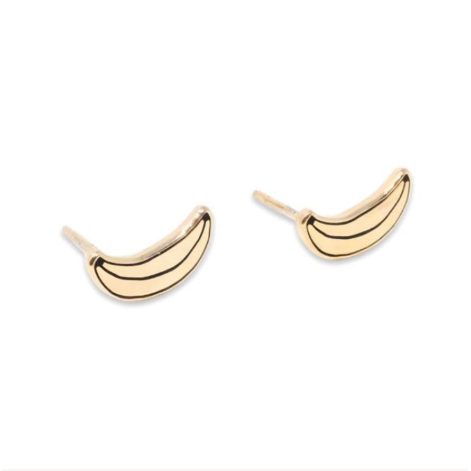 Banana Enamel Earrings - HoneyBug 