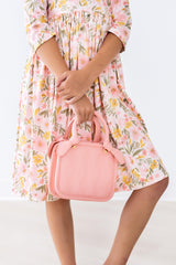 Pretty Peachy Twirl Dress