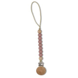 Pacifier Clip - Blush - HoneyBug 