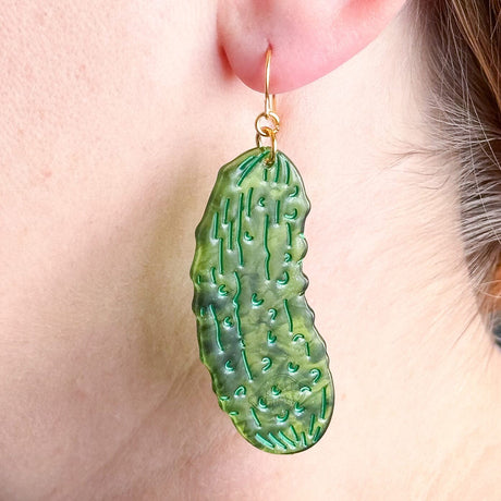 Big Pickle Earrings - HoneyBug 