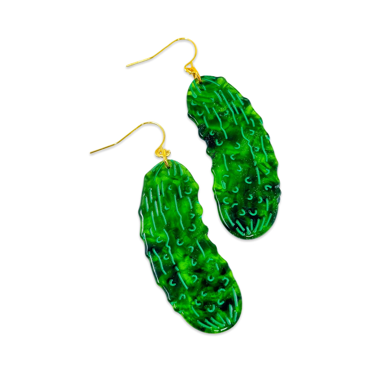 Big Pickle Earrings - HoneyBug 