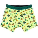 Bigfoot Camping Expedition Men's Boxer Briefs