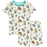 Birthday Party Animals Take the Cake Short Sleeve and Shorts Pajama Set (12M-12Y)