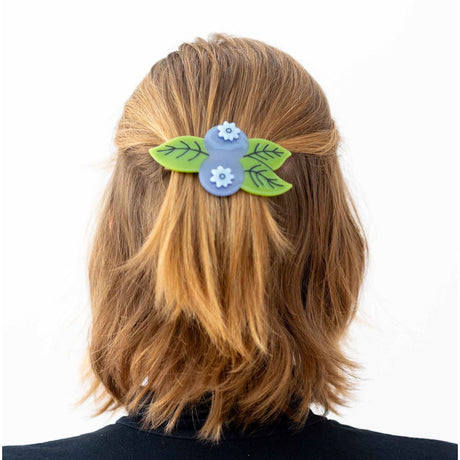 Blueberry French Barrette - HoneyBug 