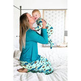 Born to be Wild Bisons Women's Long Sleeve Pajama Set - HoneyBug 