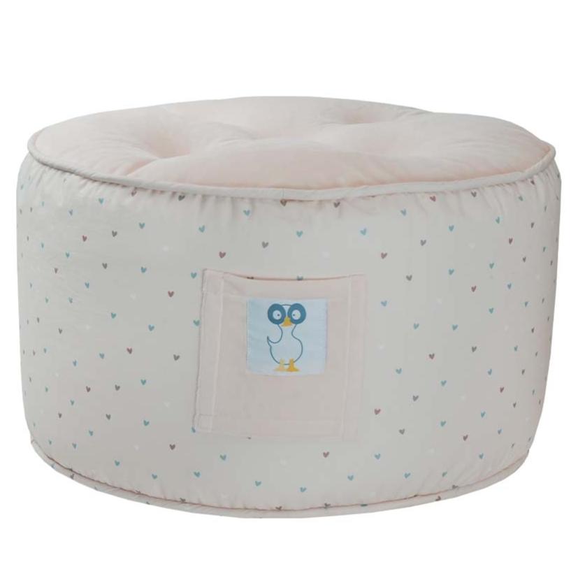 Hearts Toddler Pouf