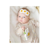 Pink Daisy Rattle - HoneyBug 