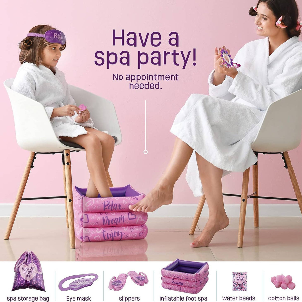 Spa Day Gift Set For Girls - HoneyBug 