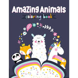 Coloring Book - Amazing Animals - HoneyBug 