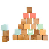 Classic Silicone + Wood Block Set - HoneyBug 