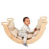 Climbing Arch + Cushion - Montessori Climbers for Toddlers