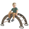 Climbing Arch & Rocker Balance - Montessori Climbers for Kids 1-7 y.o. – Chocolate