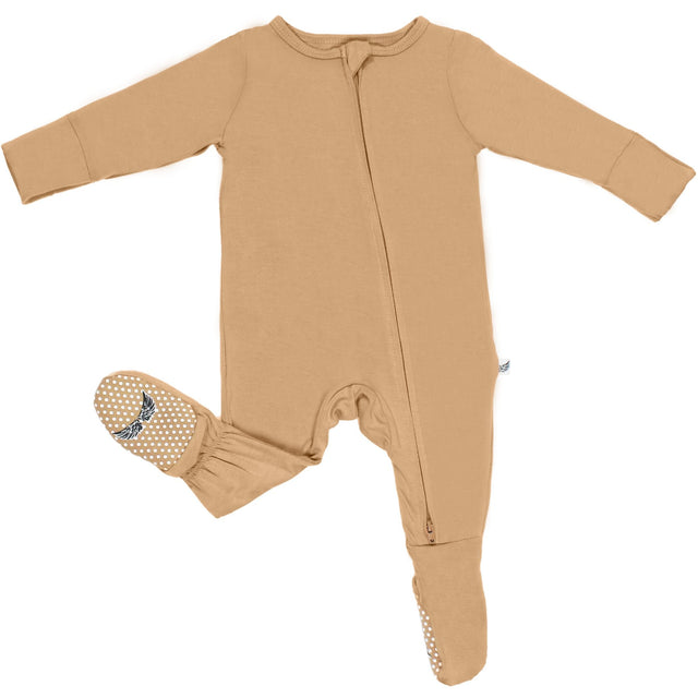 Coca Mocha Footie (NB-24m) - HoneyBug 