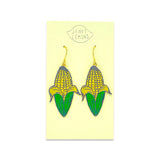 Corn Charm Earrings - HoneyBug 