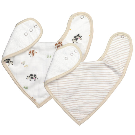 Cow Bib Set