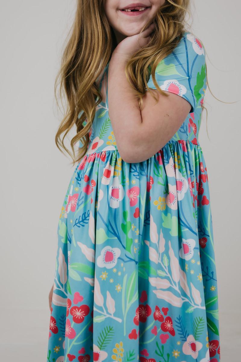 Spring Breeze S/S Twirl Dress