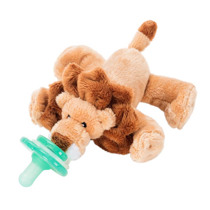 Paci-Plushies Buddies - Leo Lion - HoneyBug 