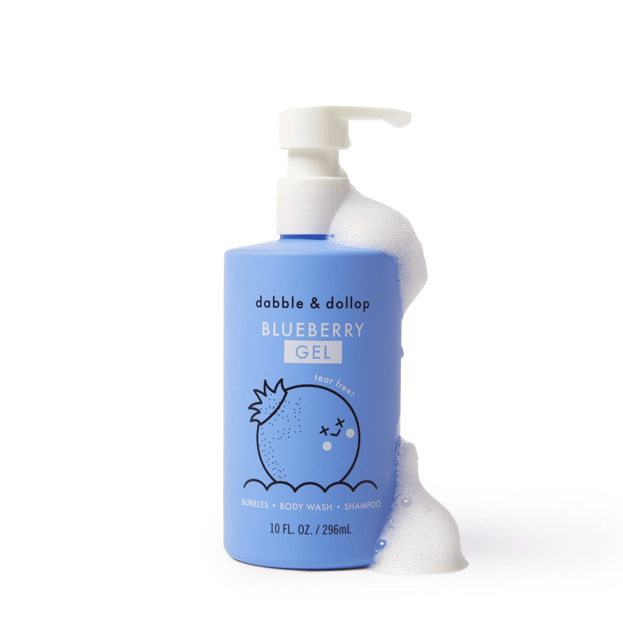 Tear-Free Blueberry Shampoo & Body Wash - HoneyBug 