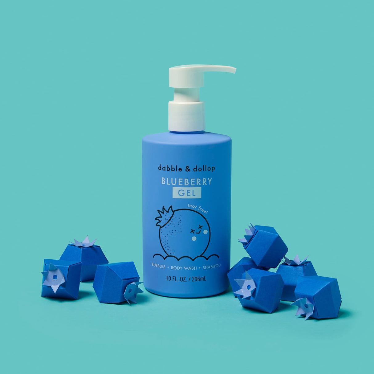 Tear-Free Blueberry Shampoo & Body Wash - HoneyBug 