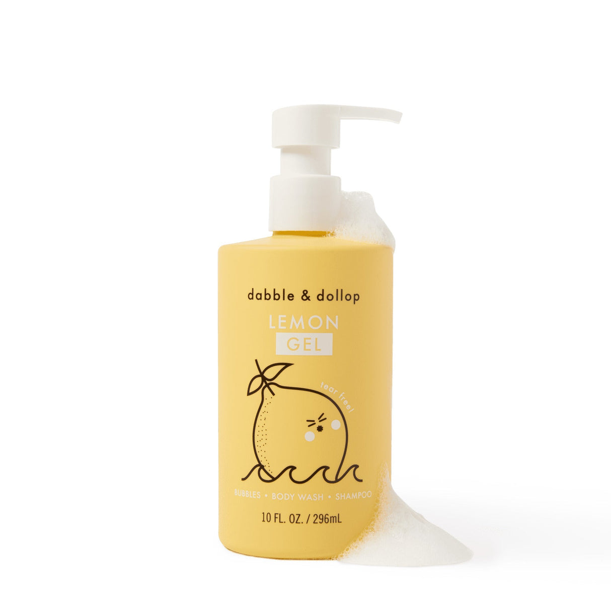 Tear-Free Lemon Shampoo & Body Wash - HoneyBug 