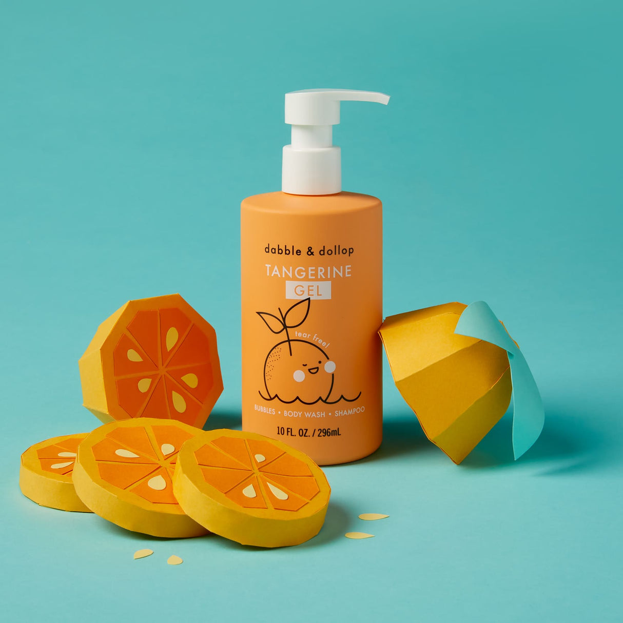 Tear-Free Tangerine Shampoo & Body Wash - HoneyBug 