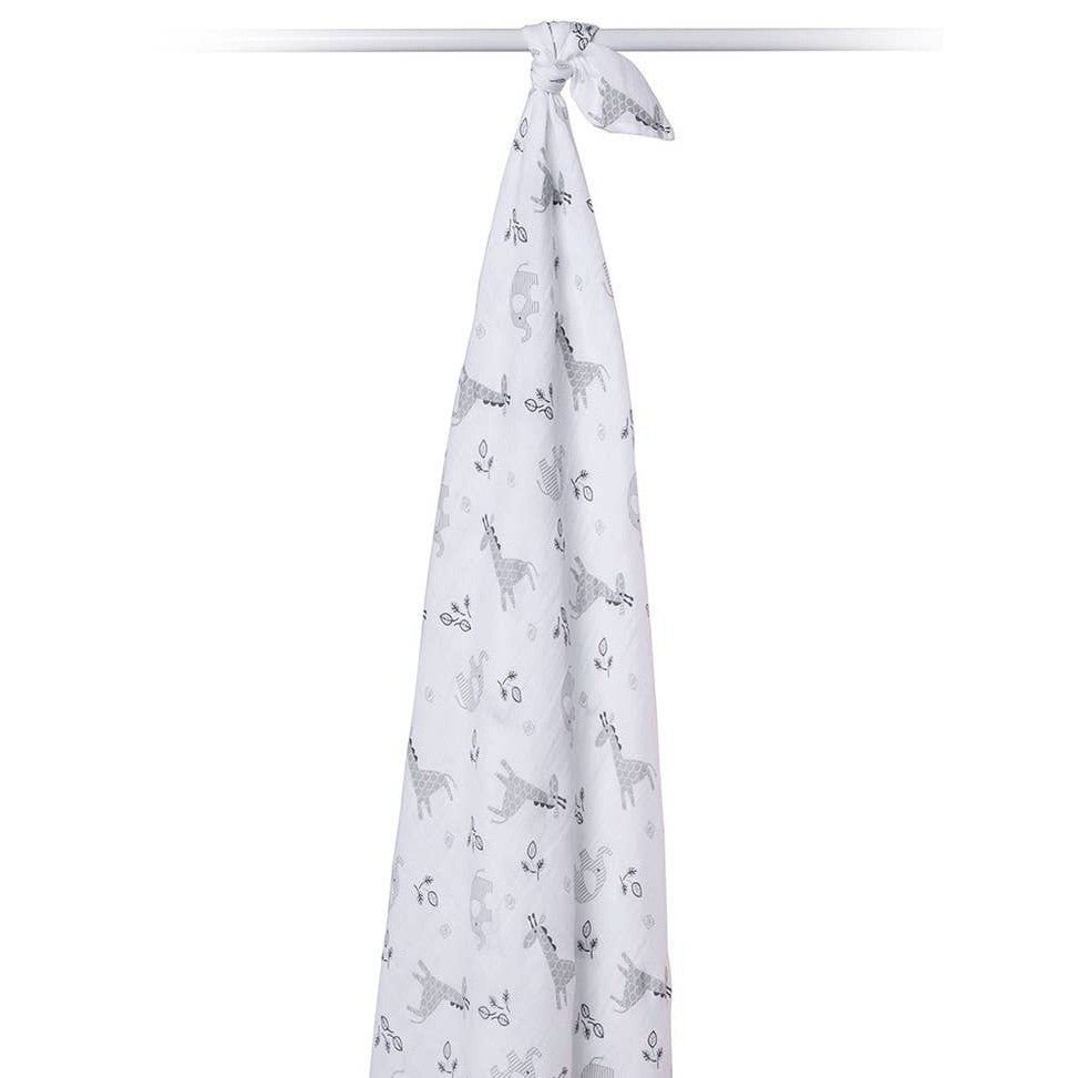 Classic Muslin Swaddle - Afrique - HoneyBug 