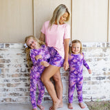 Diamonds in the Sky Women's Short Sleeve & Shorts Pajama Set