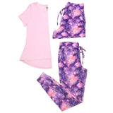 Diamonds in the Sky Women's Short Sleeve & Shorts Pajama Set