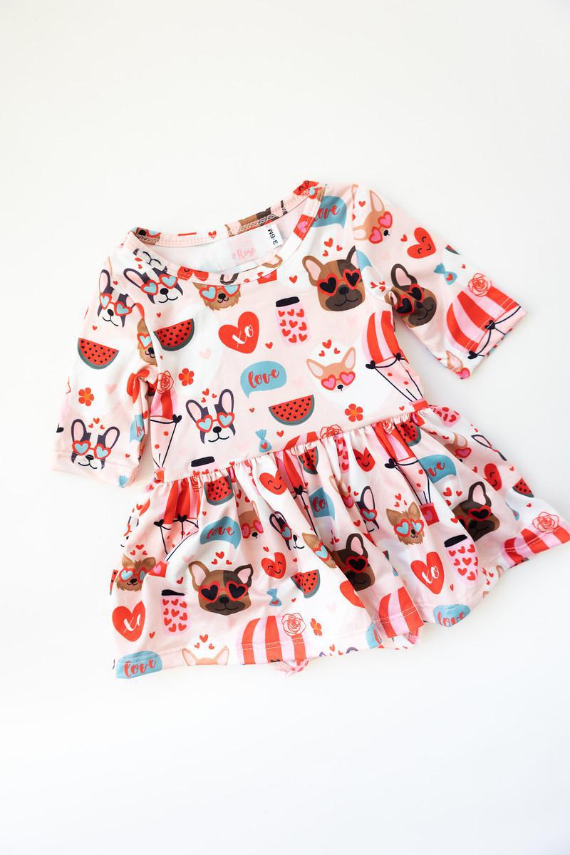 Puppy Love Twirl Bodysuit