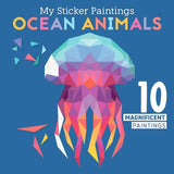 Activity Book - My Sticker Paintings: Ocean Animals - HoneyBug 