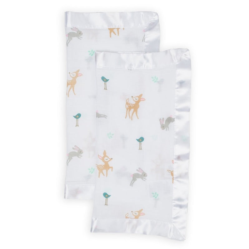 2-pack Muslin Security Blankets - Little Fawn - HoneyBug 