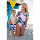 South Beach One Piece Swimsuit - HoneyBug 