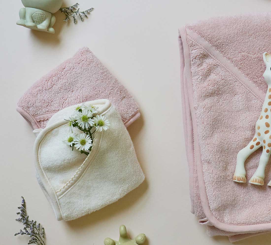 3 Pack Washcloth Set - Pink