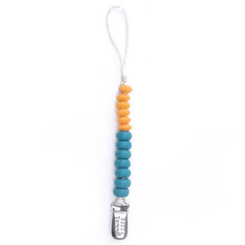 Ocean Duo Pacifier Clip - HoneyBug 