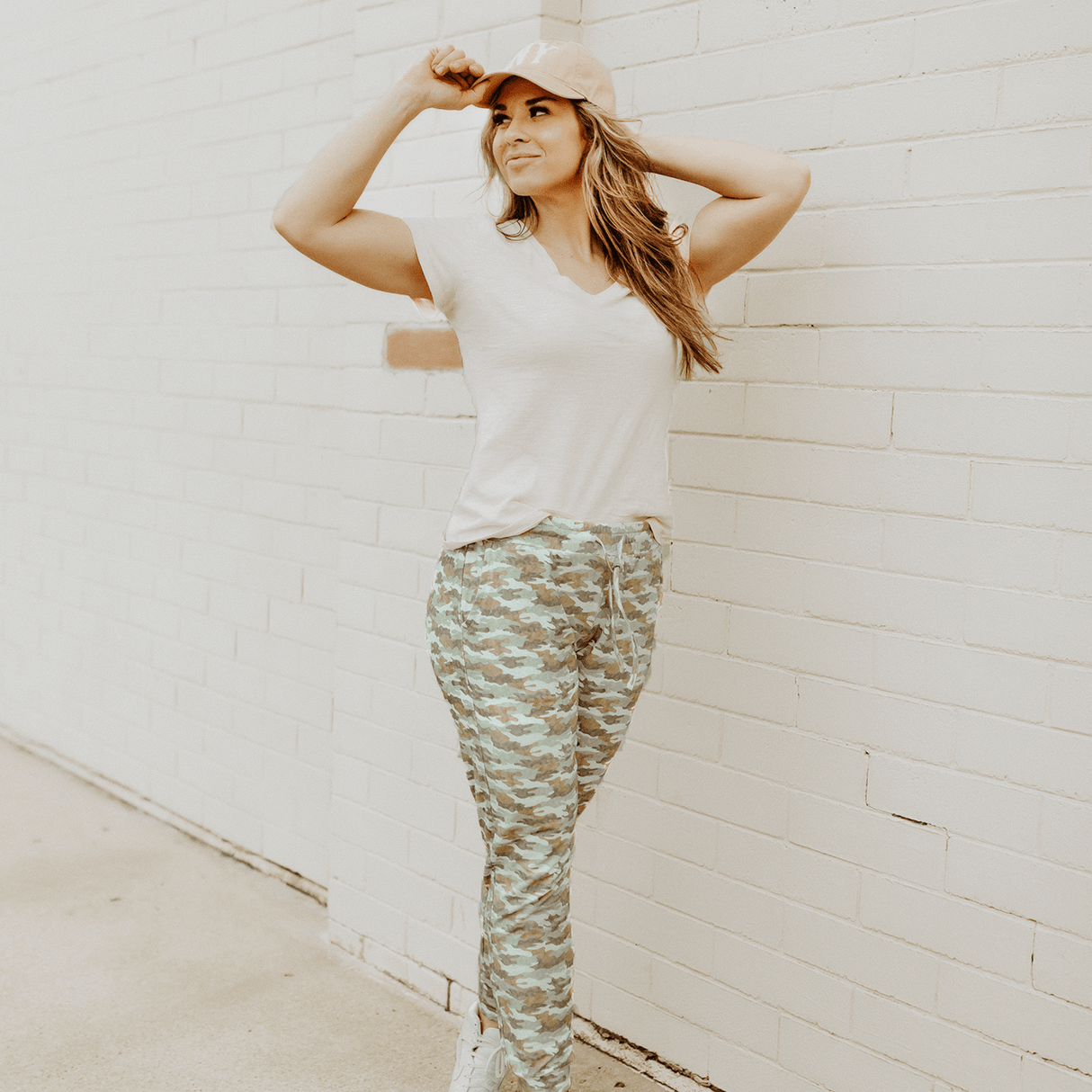 Faded Camo Women's Bamboo/Cotton Jogger