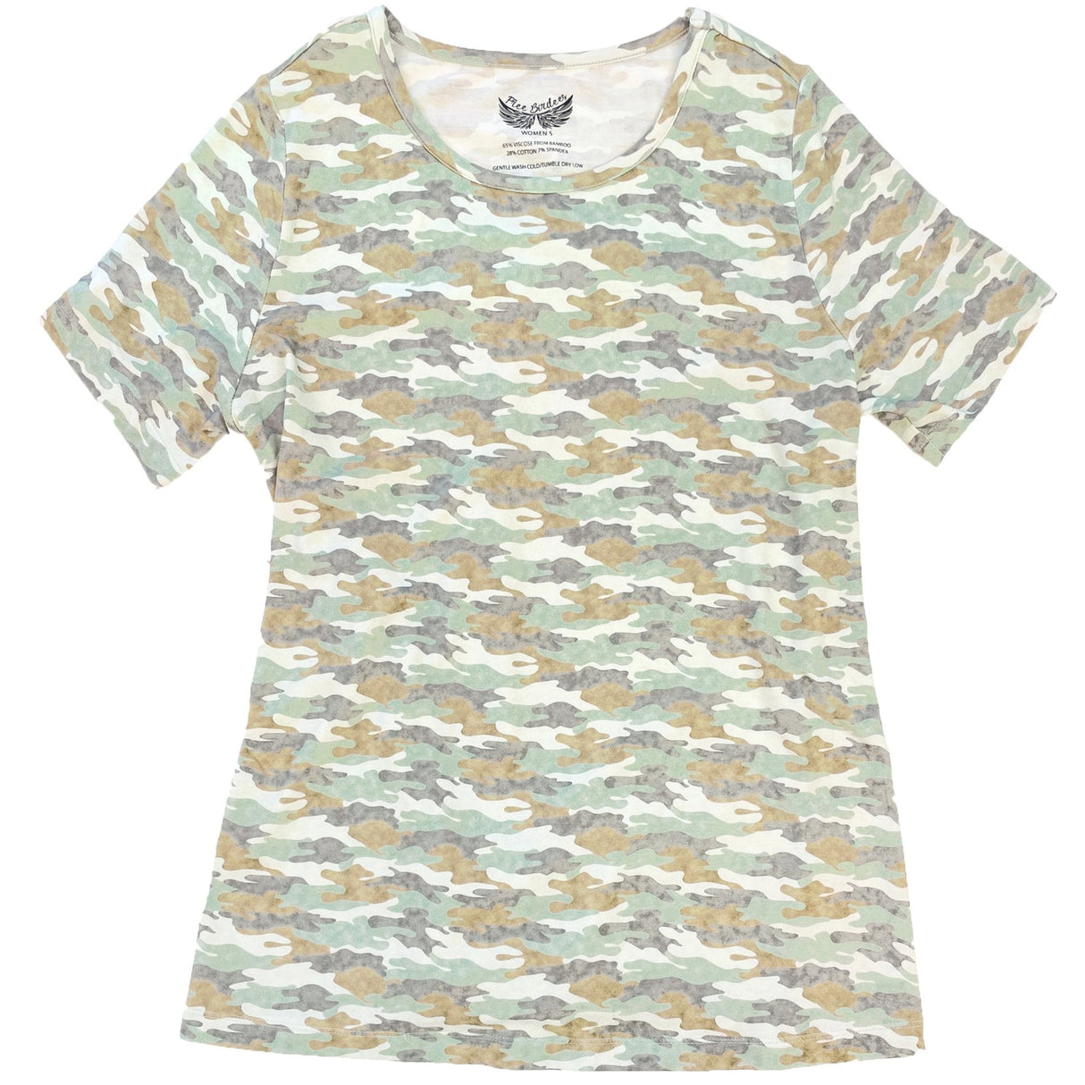 Faded Camo Women's Tee