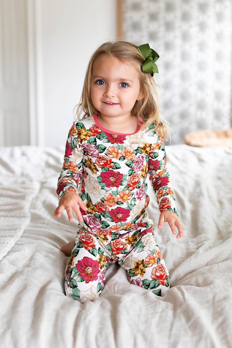 Fall In Love Long Sleeve Pajama Set (6M-12Y)