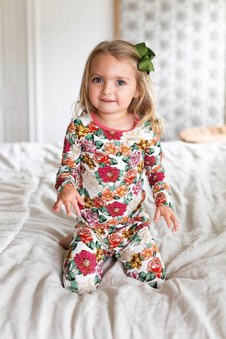 Fall In Love Long Sleeve Pajama Set (6M-12Y)