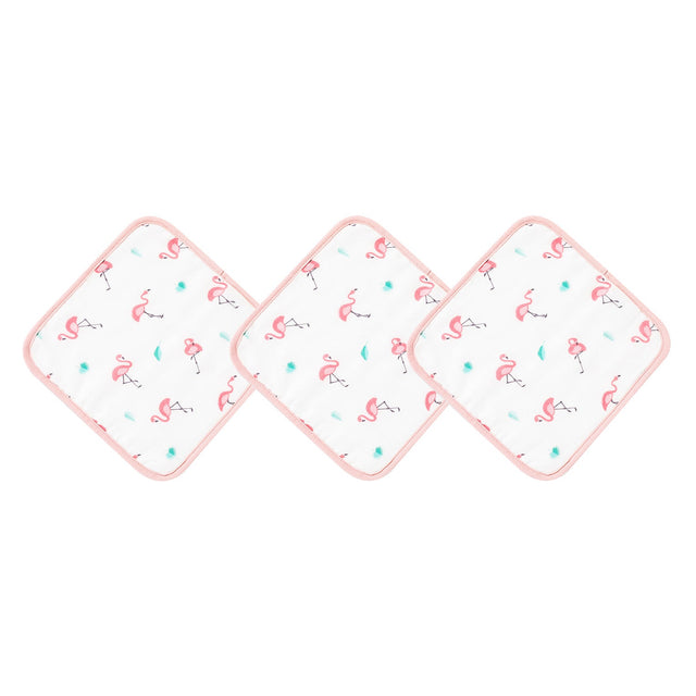 Flamingo Washcloth Set - HoneyBug 