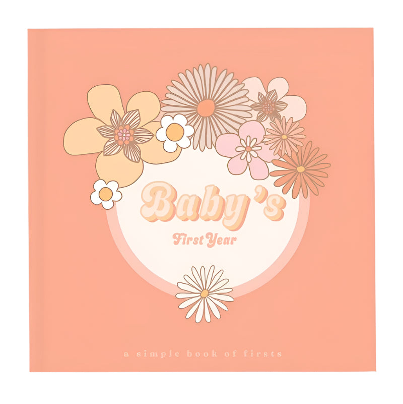 Flower Child Memory Baby Book